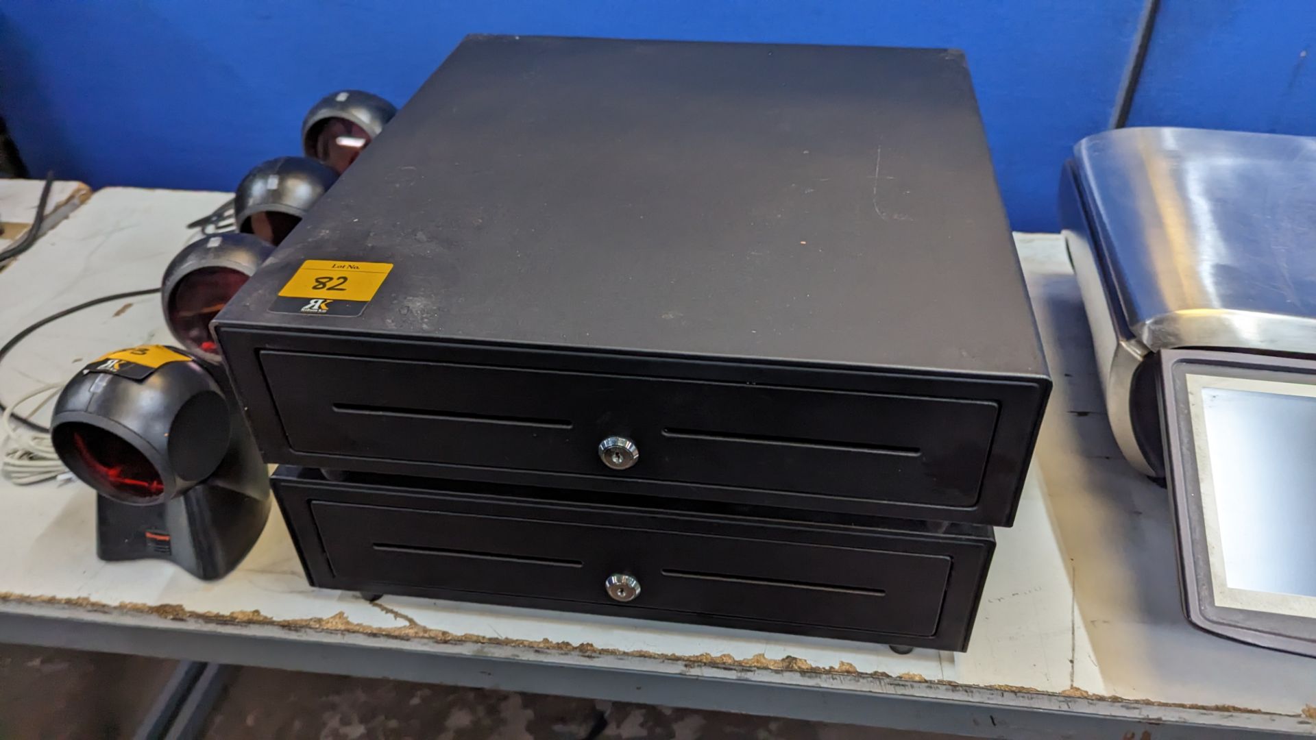 2 off cash drawers. no keys - Image 2 of 10