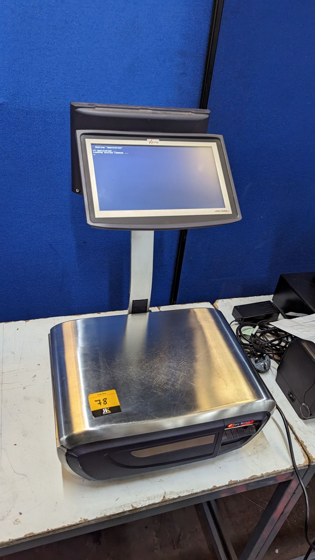 Avery Berkel Xti 400 Label & Receipt printing scale, 6kg/15kg capacity. These scales include a 10" - Image 3 of 16