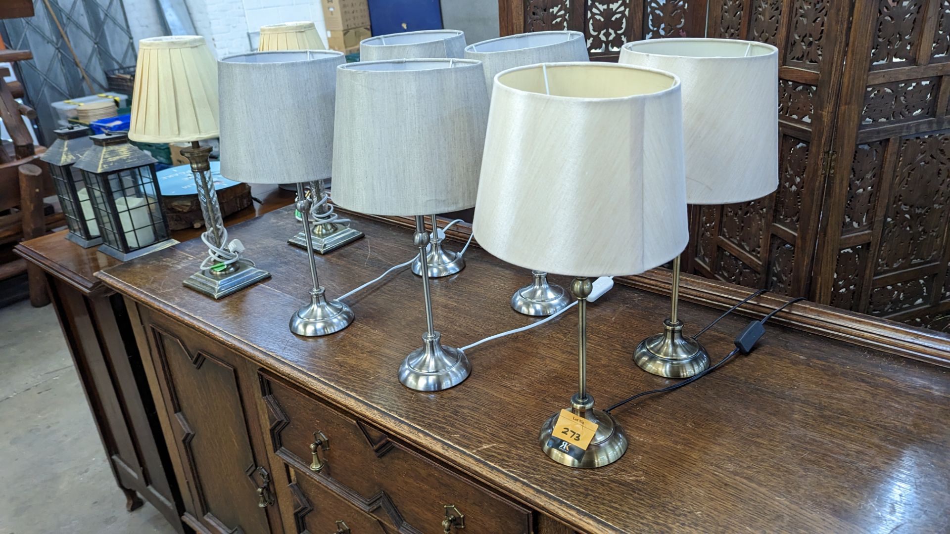 8 off table lamps, in 3 different designs - Image 3 of 8