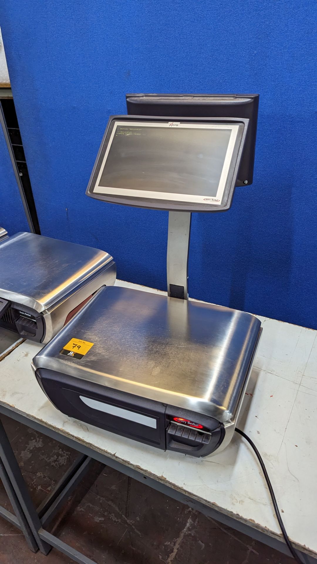 Avery Berkel Xti 400 Label & Receipt printing scale. 6kg/15kg capacity. These scales include a 10" - Image 4 of 17
