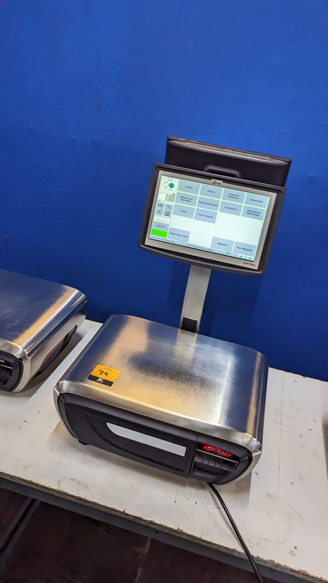 Avery Berkel Xti 400 Label & Receipt printing scale. 6kg/15kg capacity. These scales include a 10" - Image 14 of 17