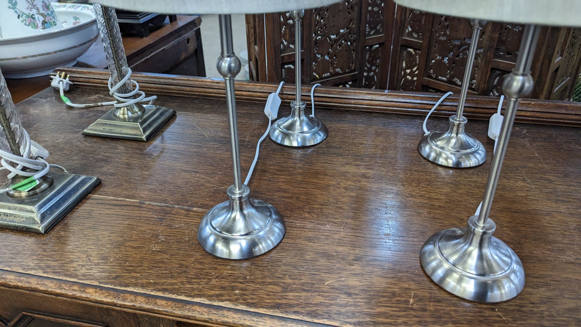8 off table lamps, in 3 different designs - Image 6 of 8