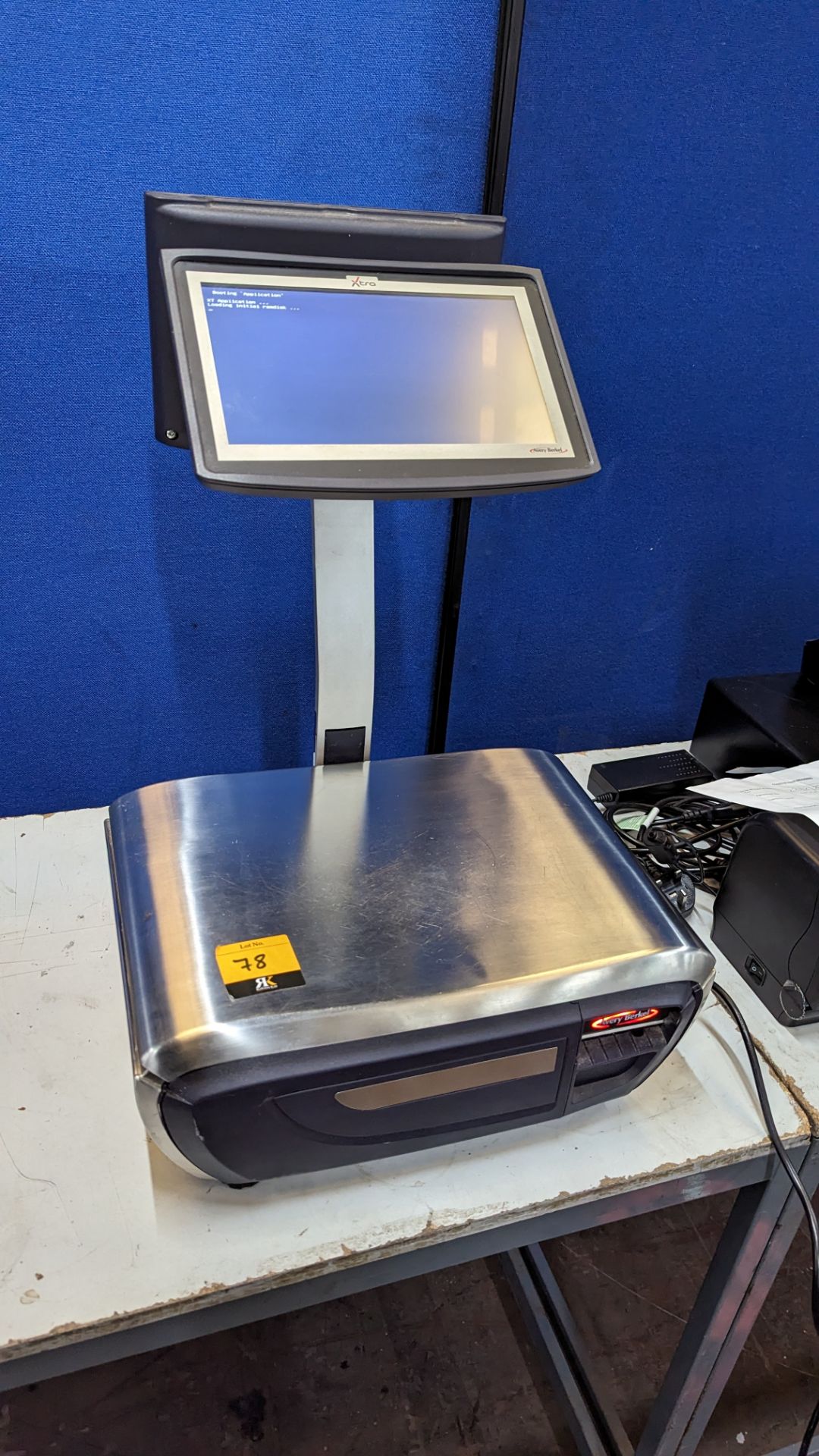 Avery Berkel Xti 400 Label & Receipt printing scale, 6kg/15kg capacity. These scales include a 10" - Image 4 of 16