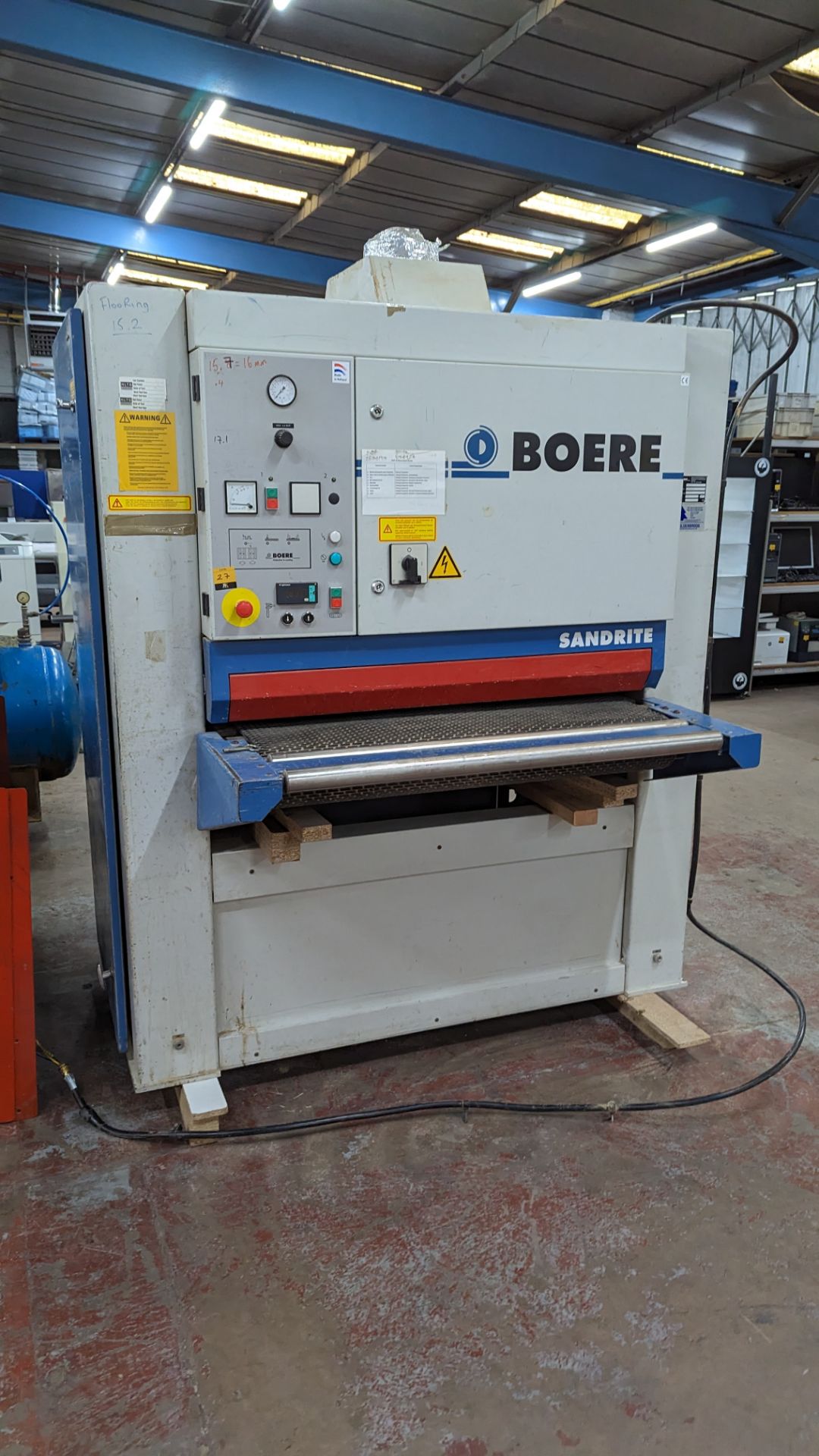 2004 Boere Sandrite 1100KC belt sander - Image 16 of 17