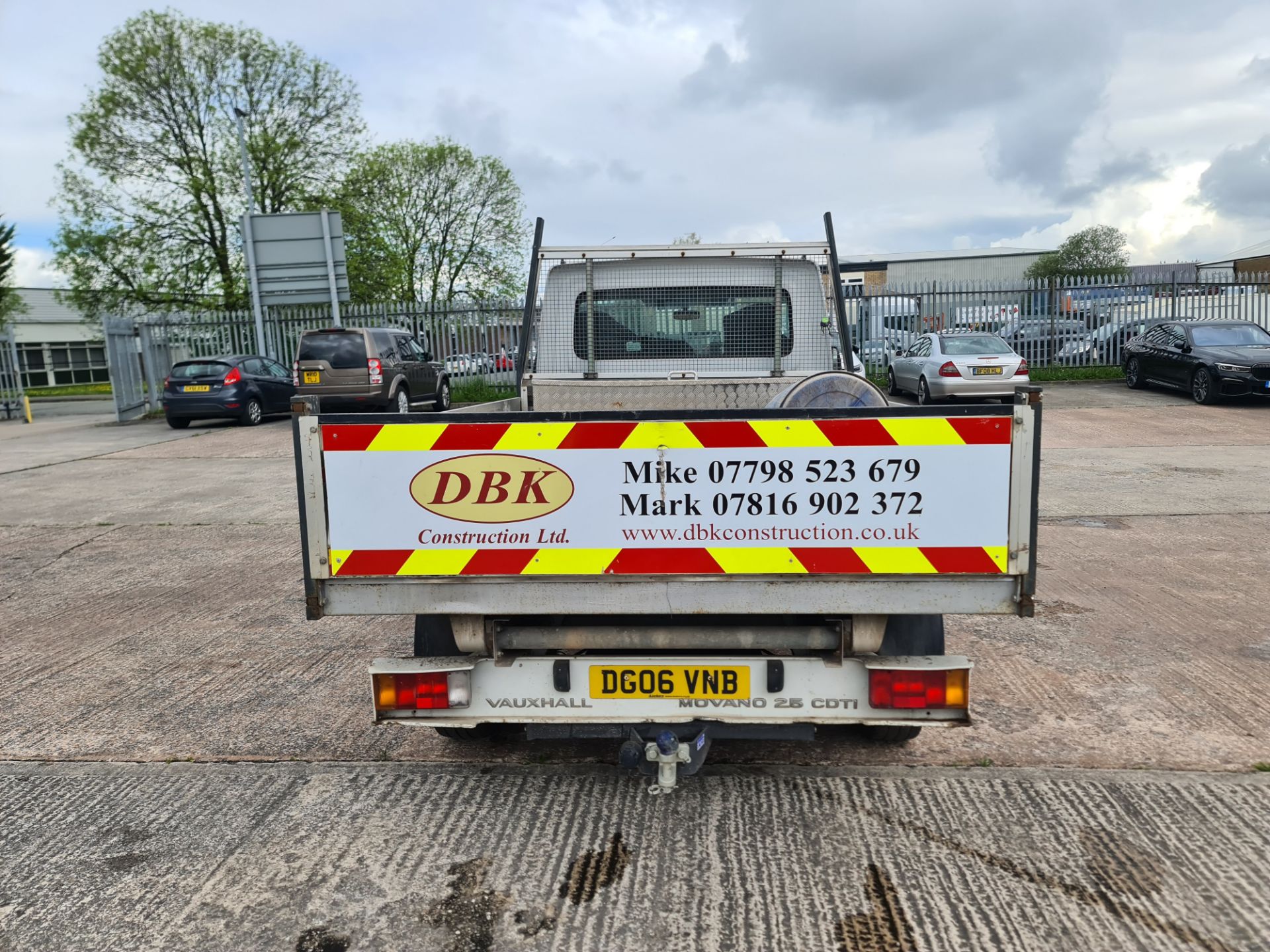 2006 Vauxhall Movano 3500 CDTi MWB dropside tipper - Image 4 of 82