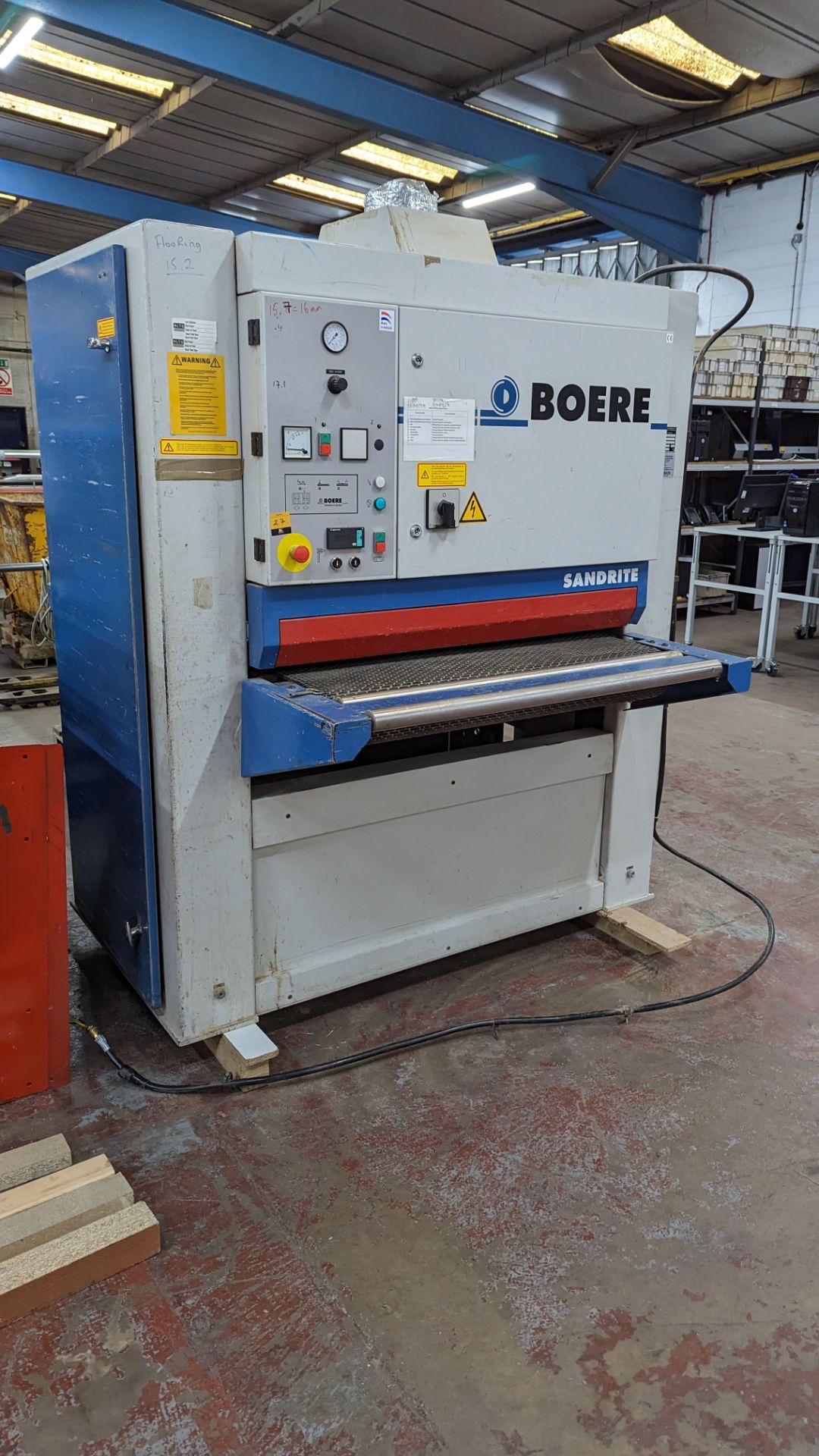 2004 Boere Sandrite 1100KC belt sander