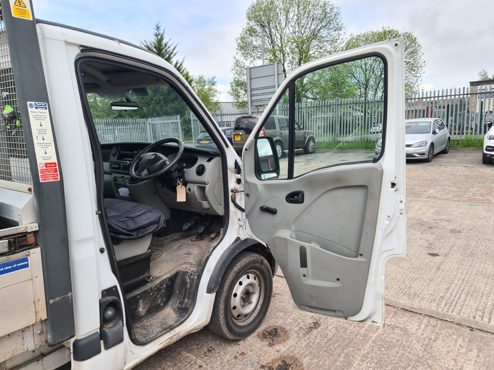 2006 Vauxhall Movano 3500 CDTi MWB dropside tipper - Image 10 of 82