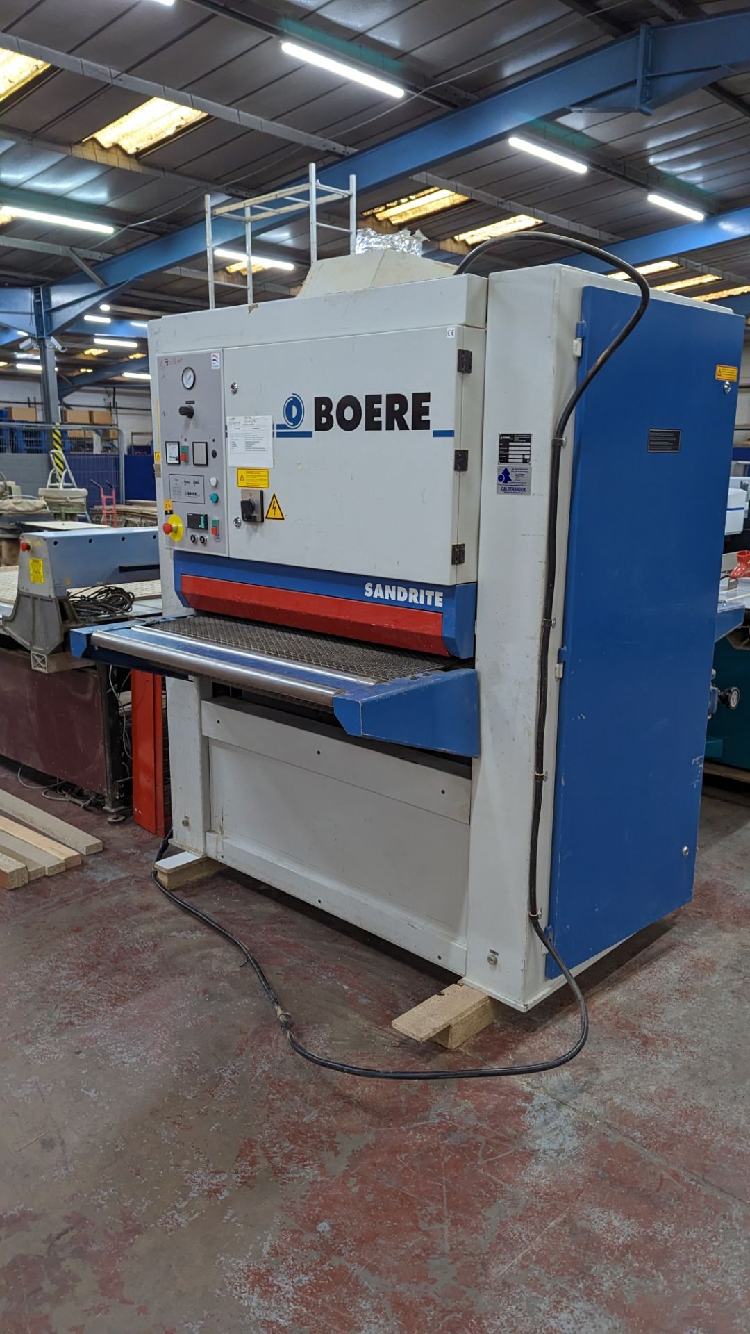 2004 Boere Sandrite 1100KC belt sander - Image 2 of 17