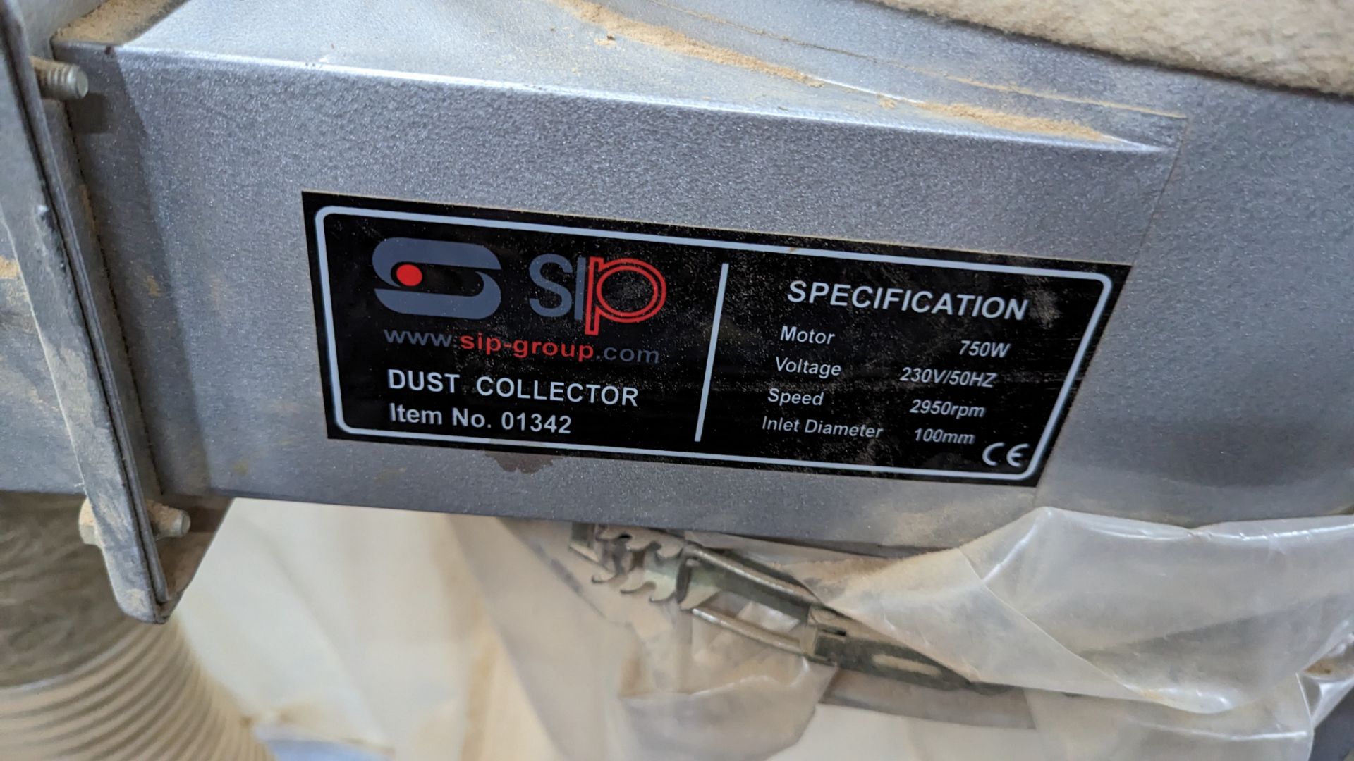 SIP 750W single bag dust collector - Image 8 of 10