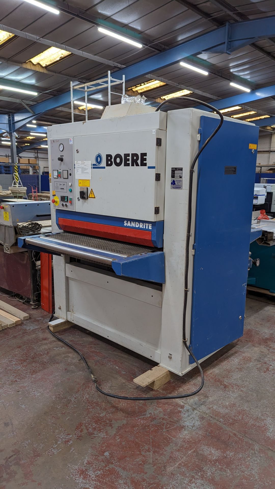 2004 Boere Sandrite 1100KC belt sander - Image 3 of 17