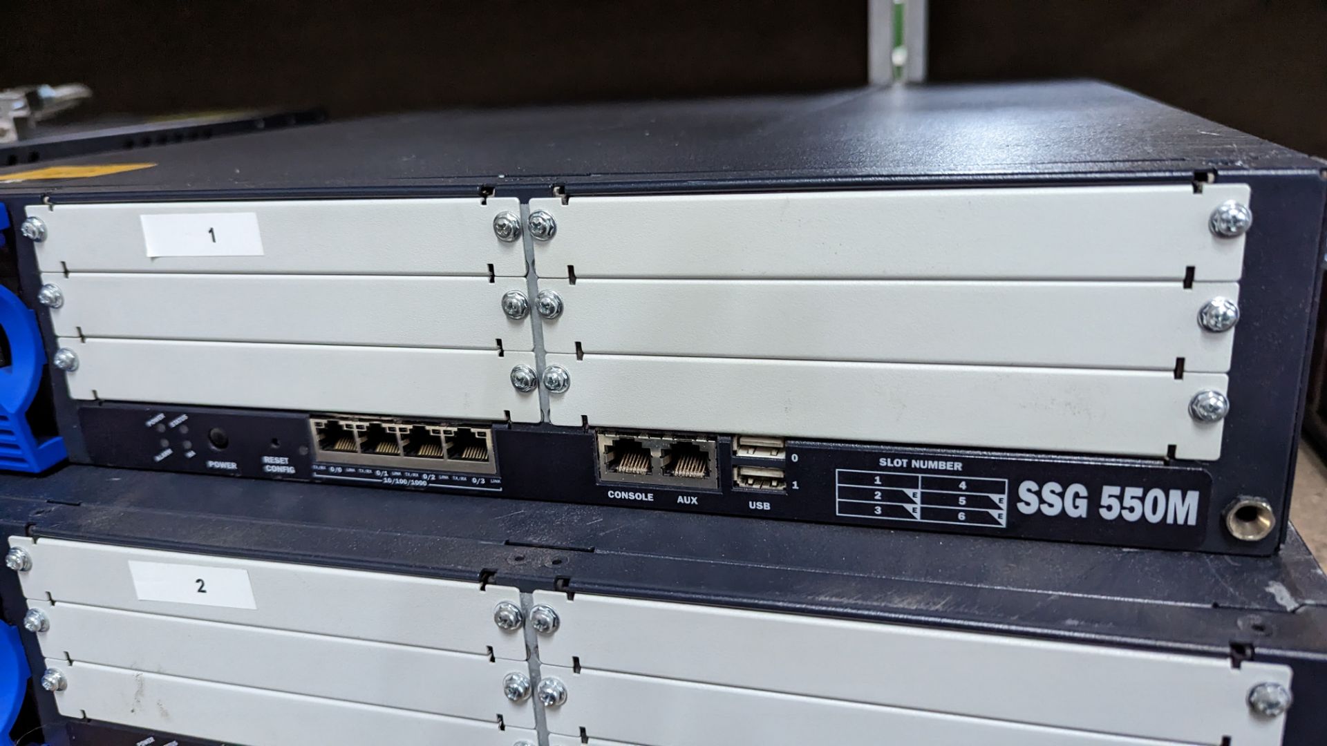 2 off Juniper Networks model SSG 550M secure service gateways - Image 4 of 5