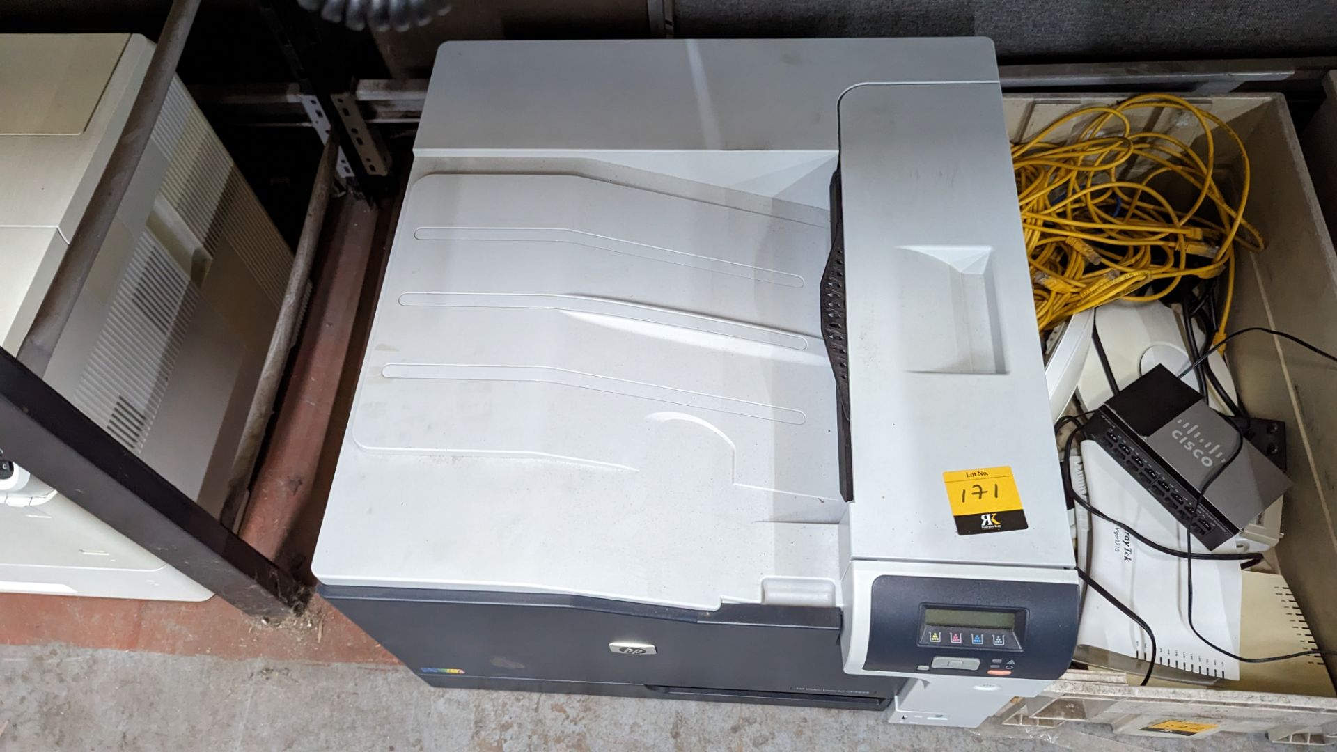 HP colour LaserJet printer model CP5225 - Image 6 of 6