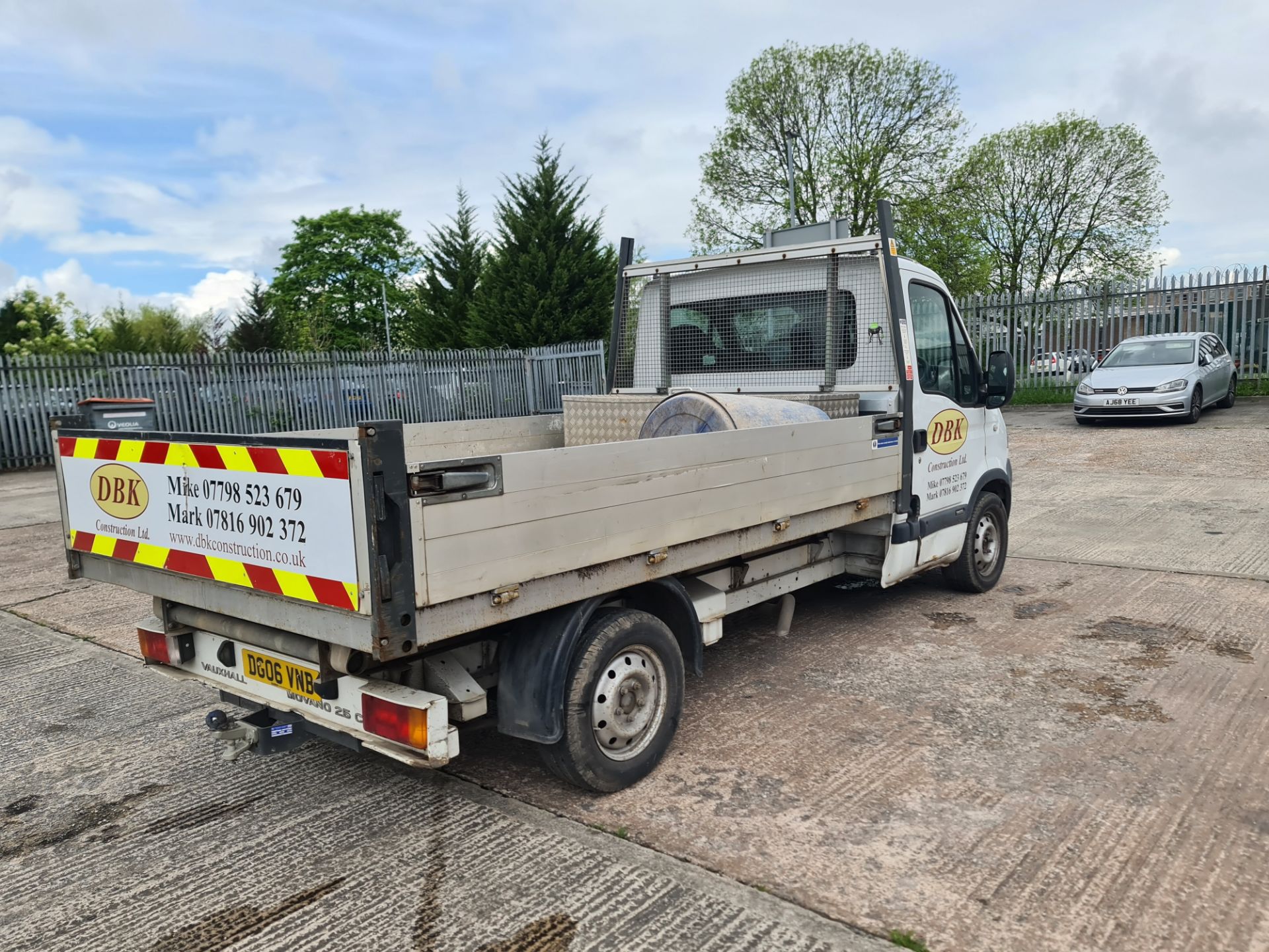 2006 Vauxhall Movano 3500 CDTi MWB dropside tipper - Image 3 of 82