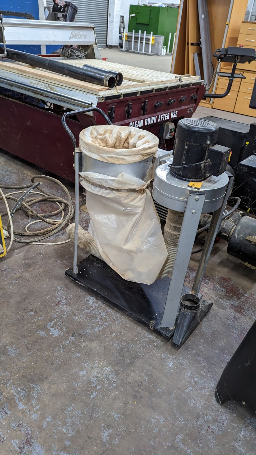 SIP 750W single bag dust collector - Image 5 of 10