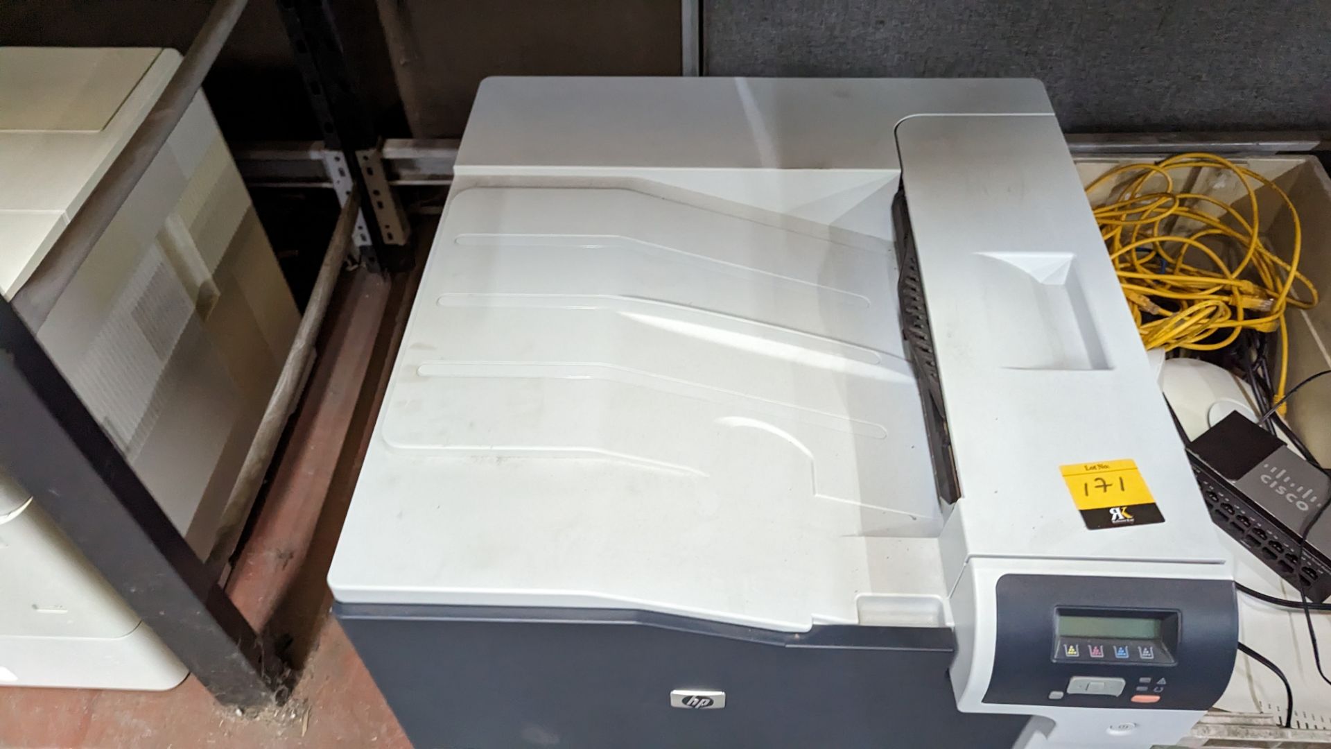 HP colour LaserJet printer model CP5225 - Image 5 of 6
