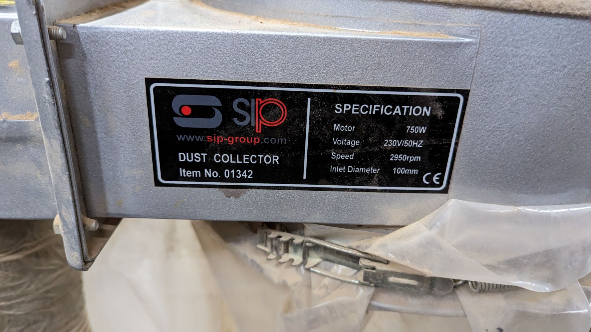 SIP 750W single bag dust collector - Image 9 of 10