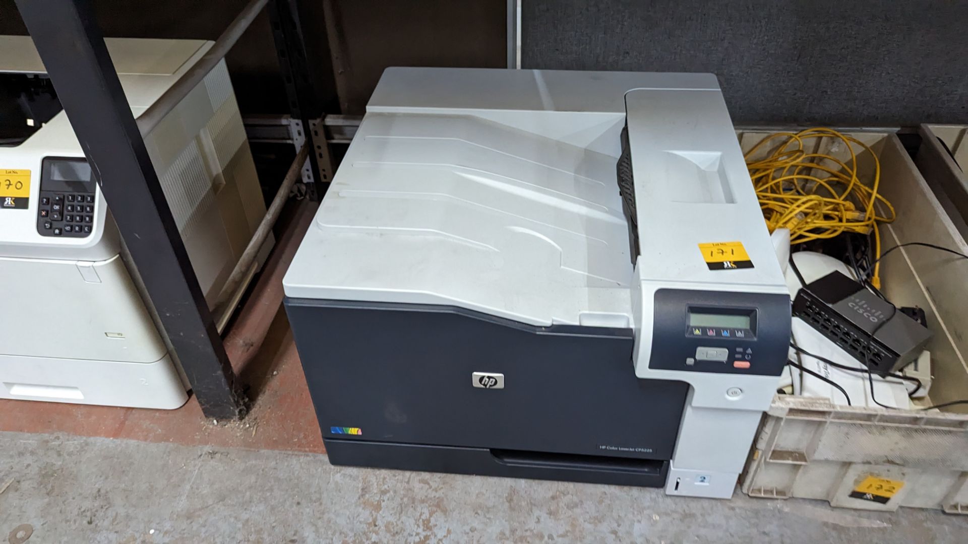 HP colour LaserJet printer model CP5225