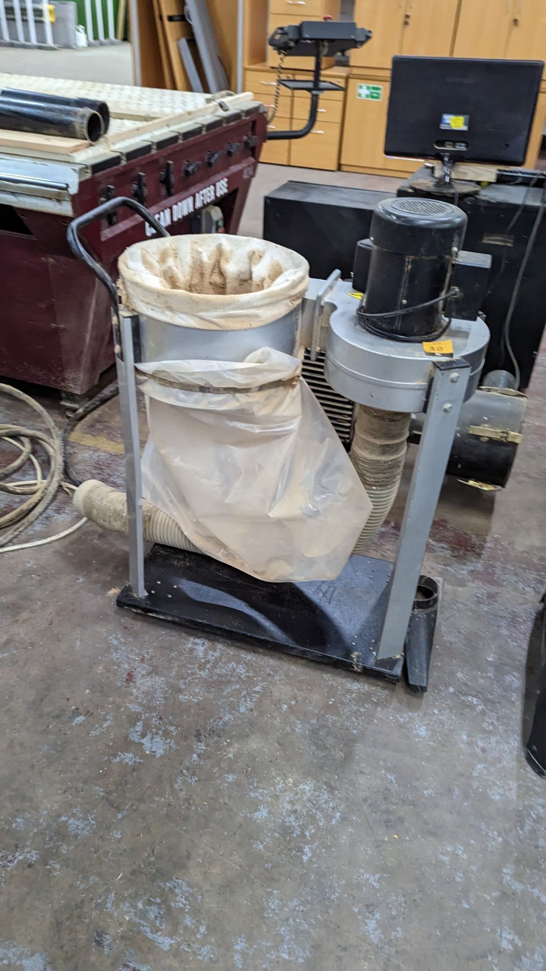 SIP 750W single bag dust collector - Image 4 of 10