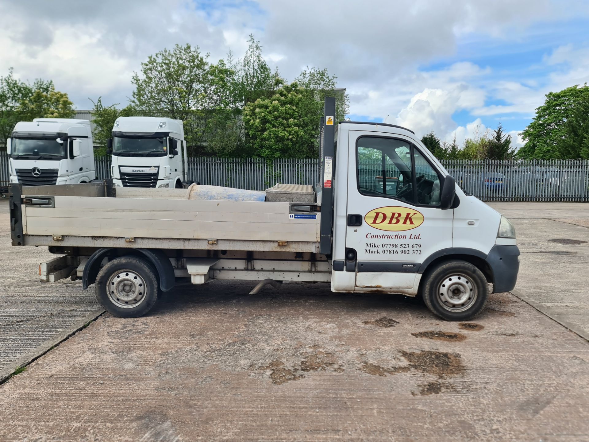 2006 Vauxhall Movano 3500 CDTi MWB dropside tipper - Image 2 of 82