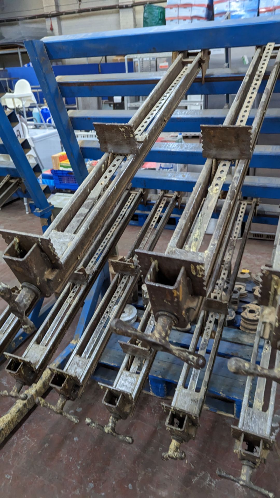 2 off panel clamp systems, by JLT. This lot comprises 2 large stands & a total of 38 detachable cla - Image 11 of 17