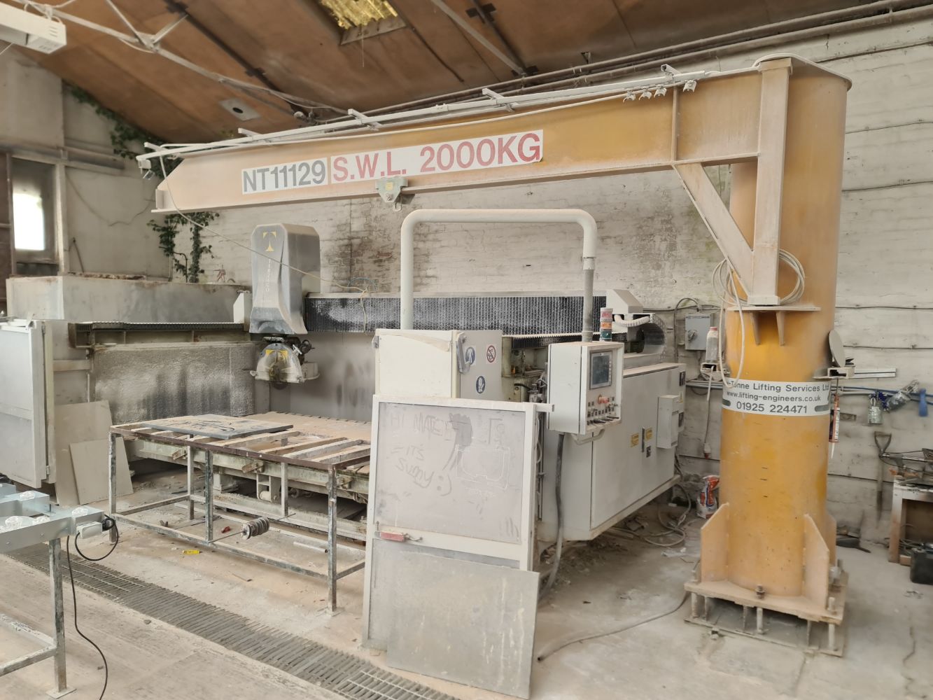 2013 Terzago 4 axis Granite / Stone BRIDGE SAW