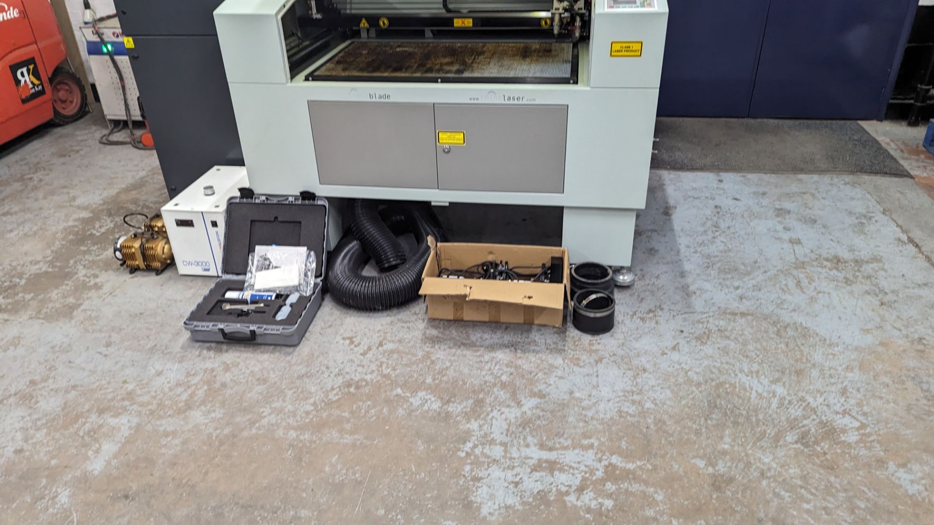 2021 Thinklaser Lightblade 6090 laser engraving machine including dedicated extraction system. - Image 30 of 49