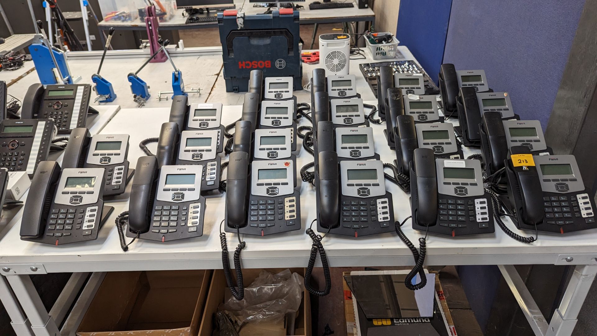 21 off Fanvil model C58P VOIP phones