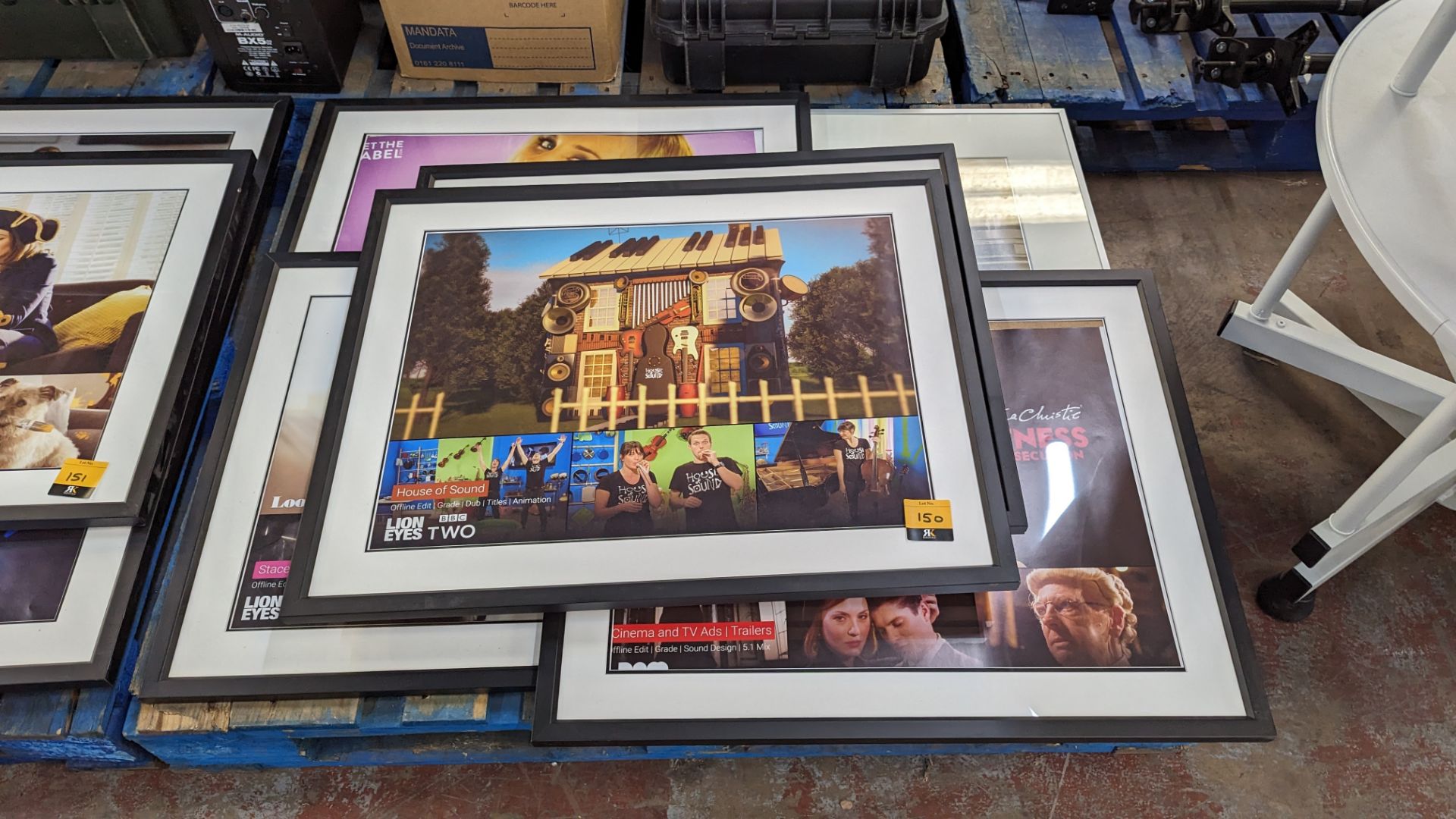 6 off framed pictures - the contents of a pallet - Image 3 of 9