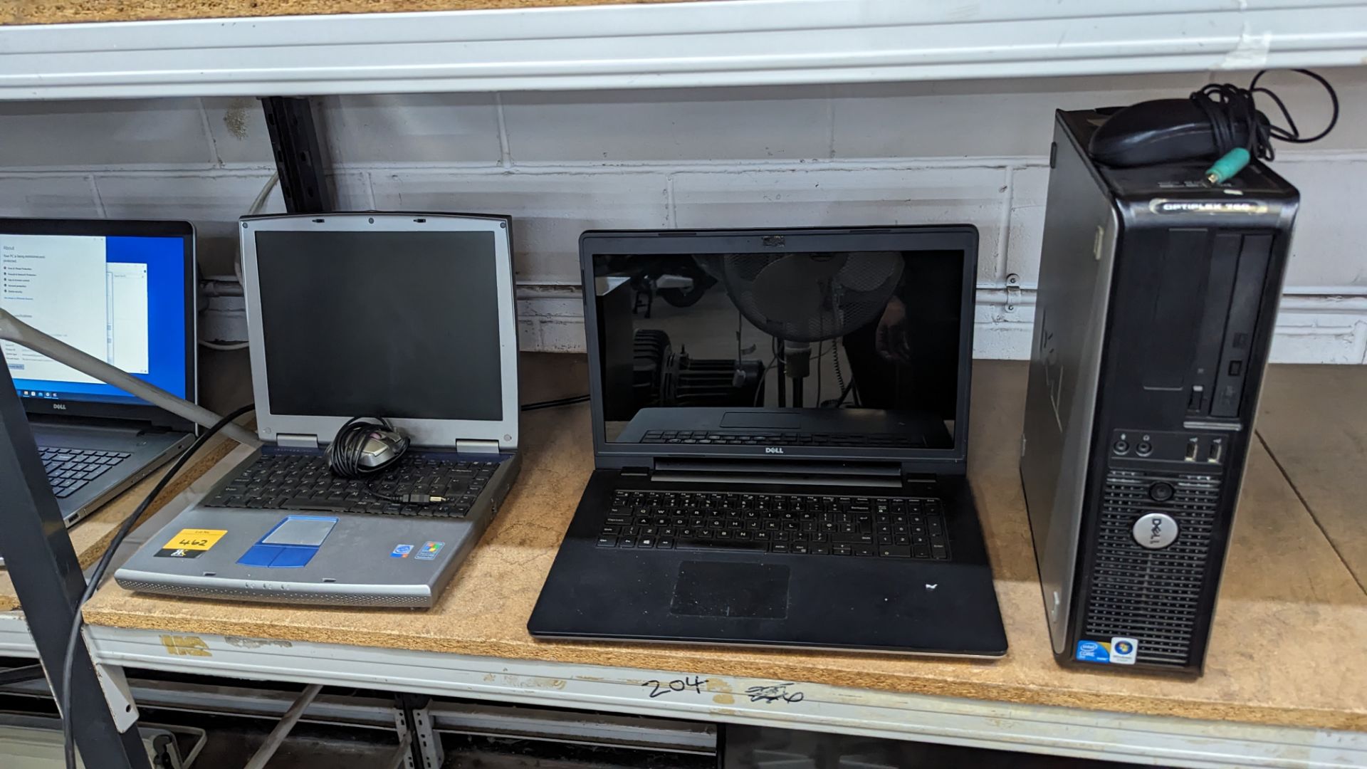 3 off assorted laptops & computers. NB no accessories/cables, etc