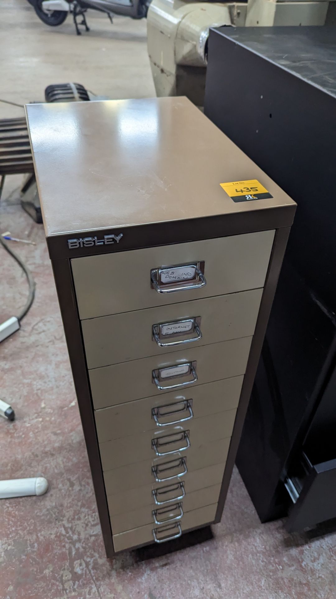 Bisley 9 drawer cabinet - Image 2 of 4