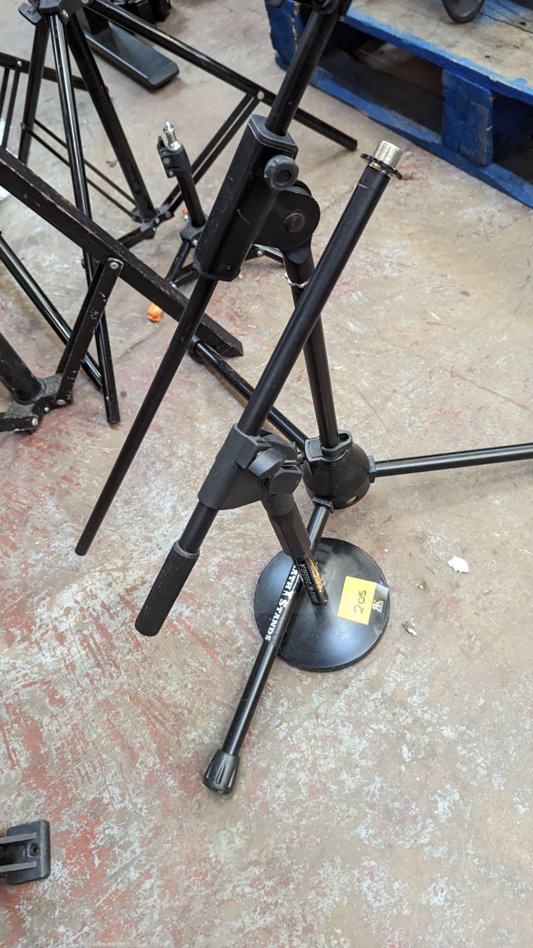 2 off mic stands plus pop shield - Image 6 of 7