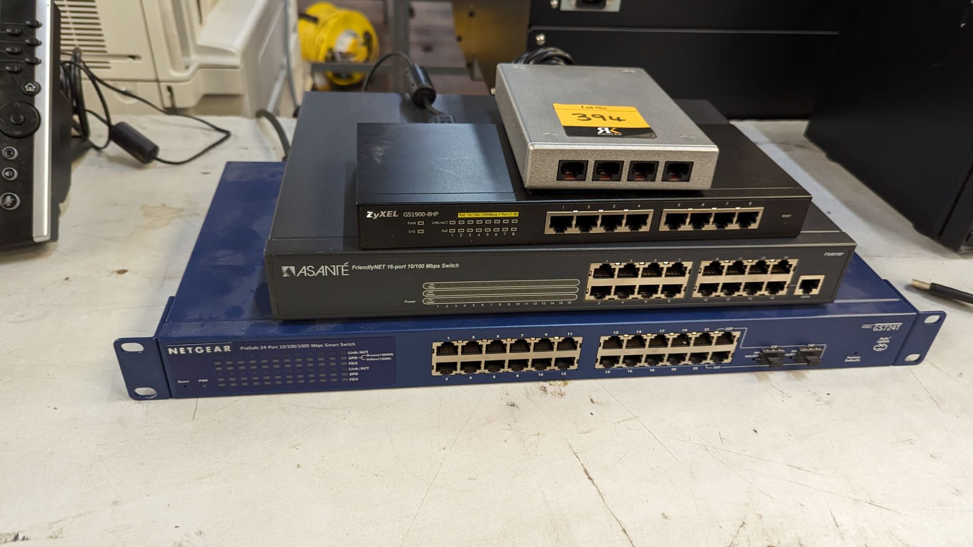 Stack of 4 assorted switches & other networking items - Image 5 of 5