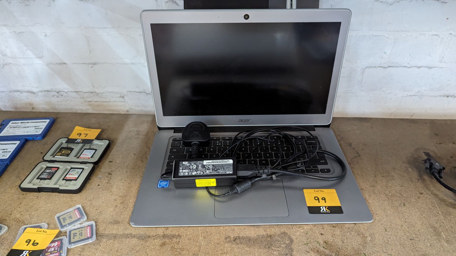 Acer Chromebook including power pack/charger & carry sleeve - Image 3 of 10