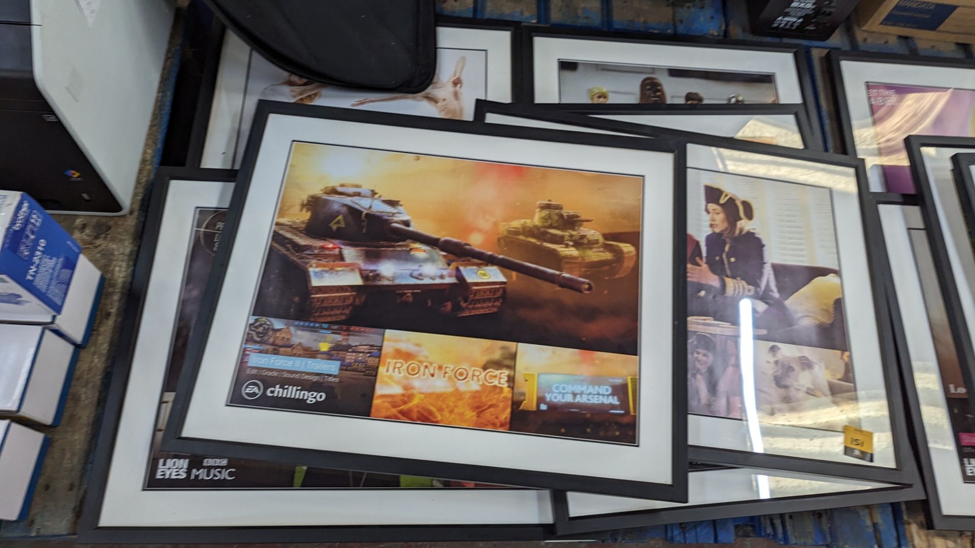 6 off framed pictures - the contents of a pallet - Image 9 of 9