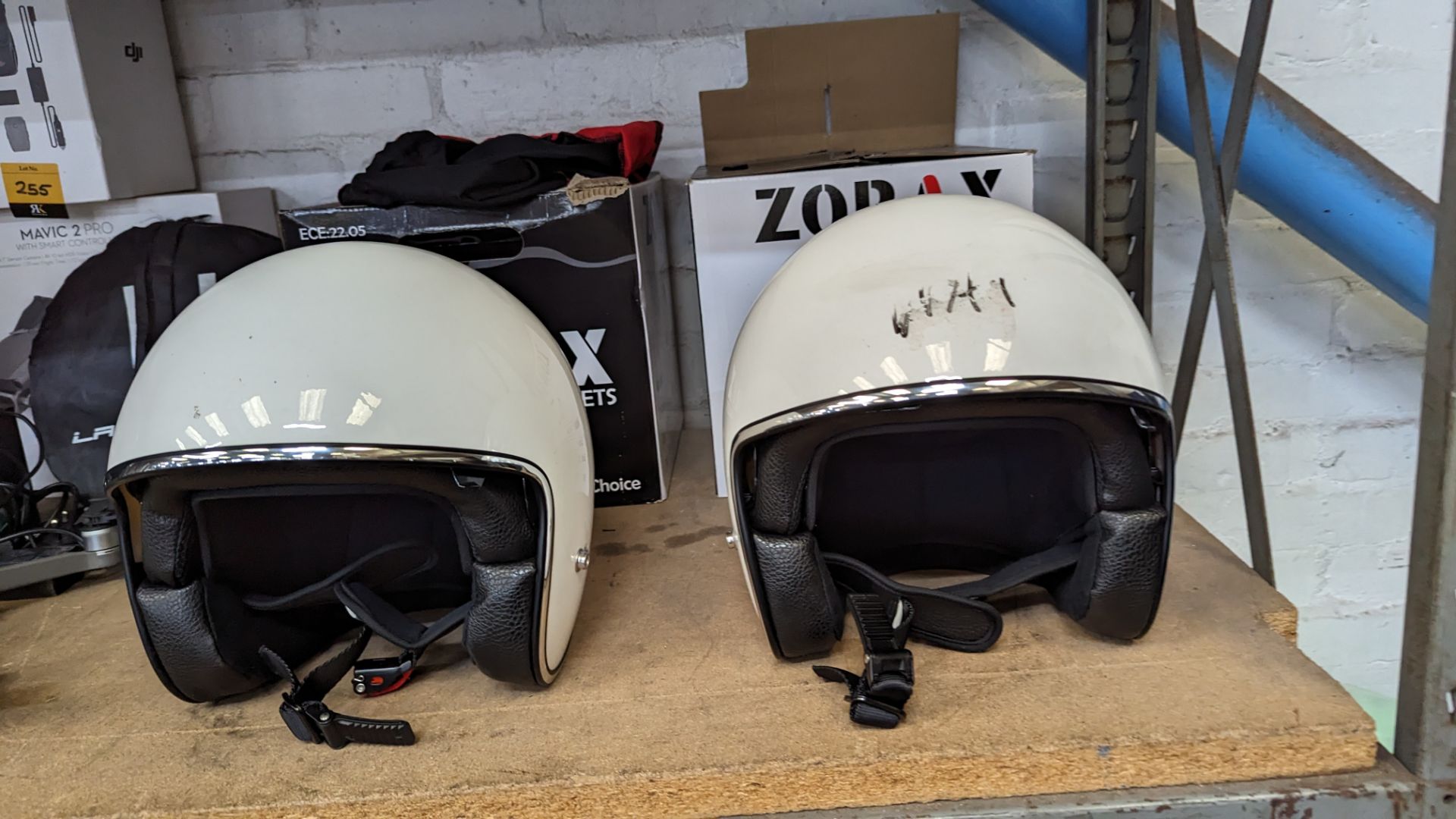 2 off Zorax Talon helmets, individually boxed, sizes small & medium - Image 12 of 12