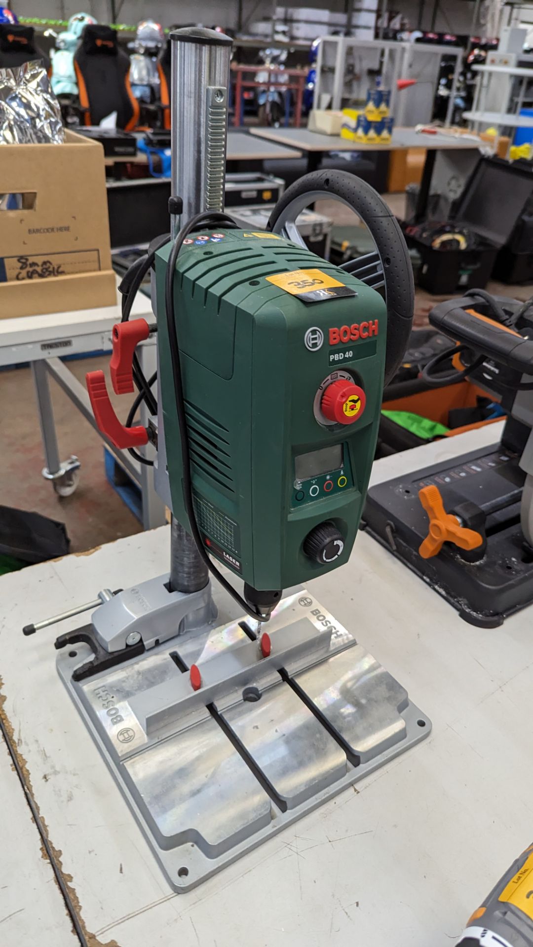 Bosch PBD40 bench drill system with laser technology - Image 3 of 10