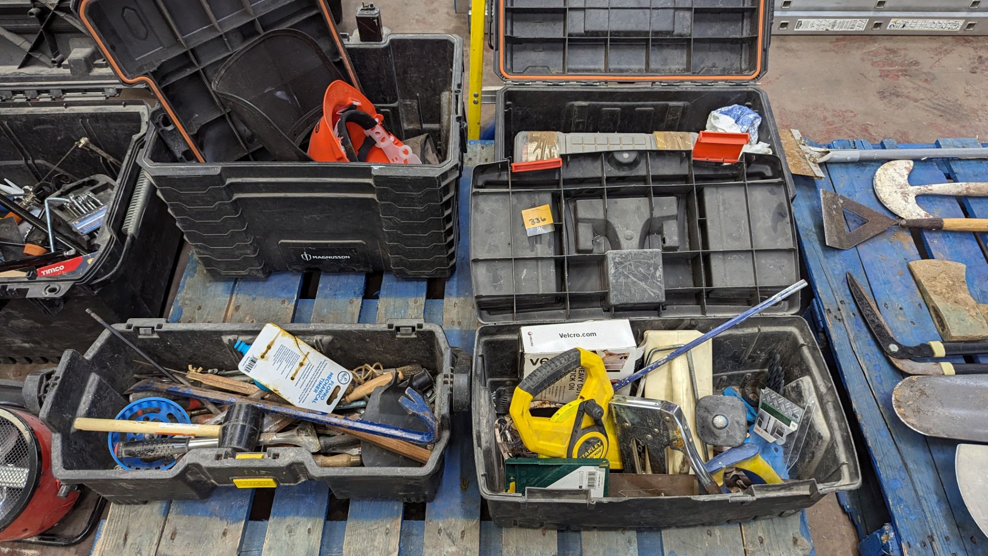 4 toolboxes & their contents - the contents of a pallet - Image 2 of 7