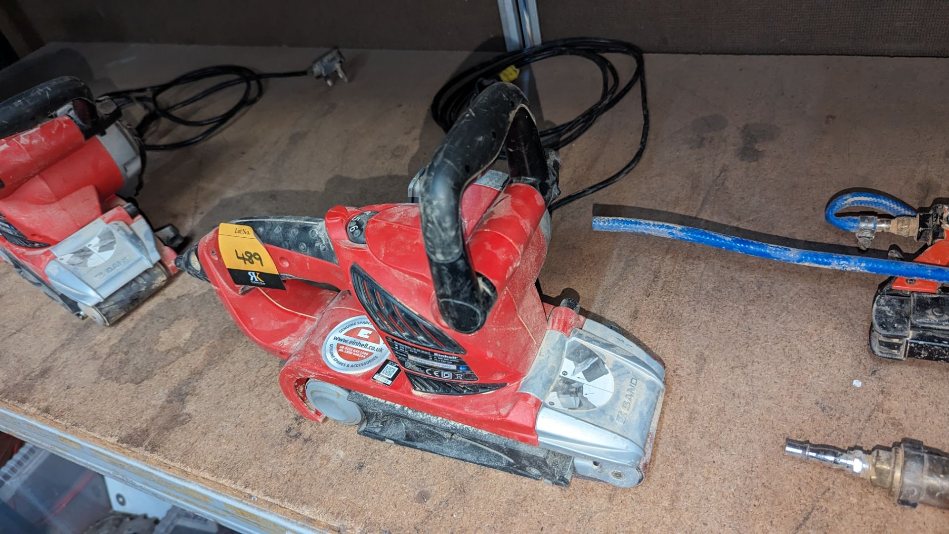 Einhell electric belt sander model TE-BS8540E - Image 3 of 8