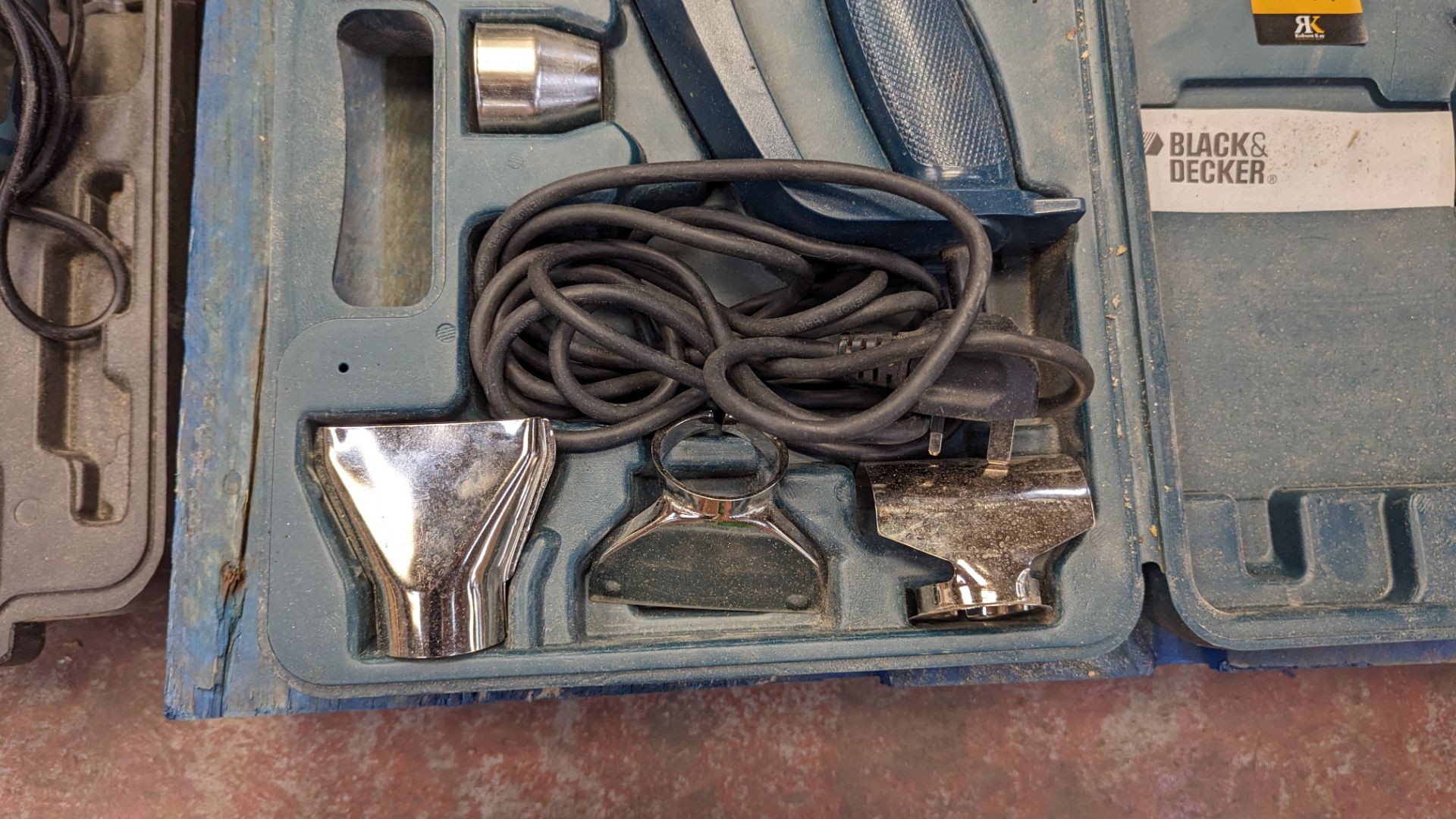Black & Decker heat gun kit in case - Image 5 of 7