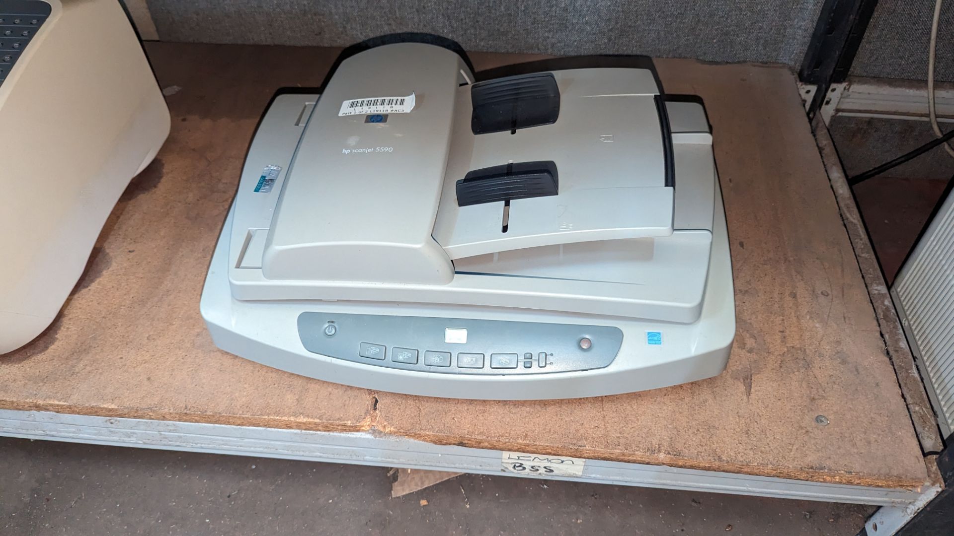 The contents of a bay of assorted IT equipment comprising laser printer, Canon fax machine & HP scan - Image 8 of 8