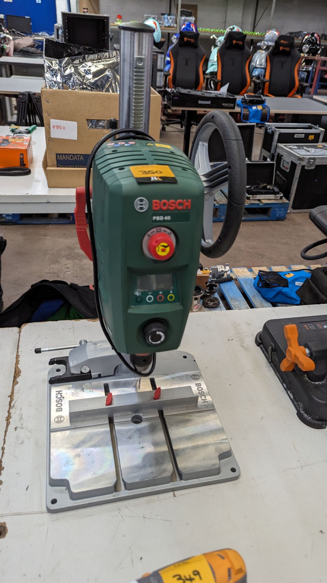 Bosch PBD40 bench drill system with laser technology - Image 2 of 10