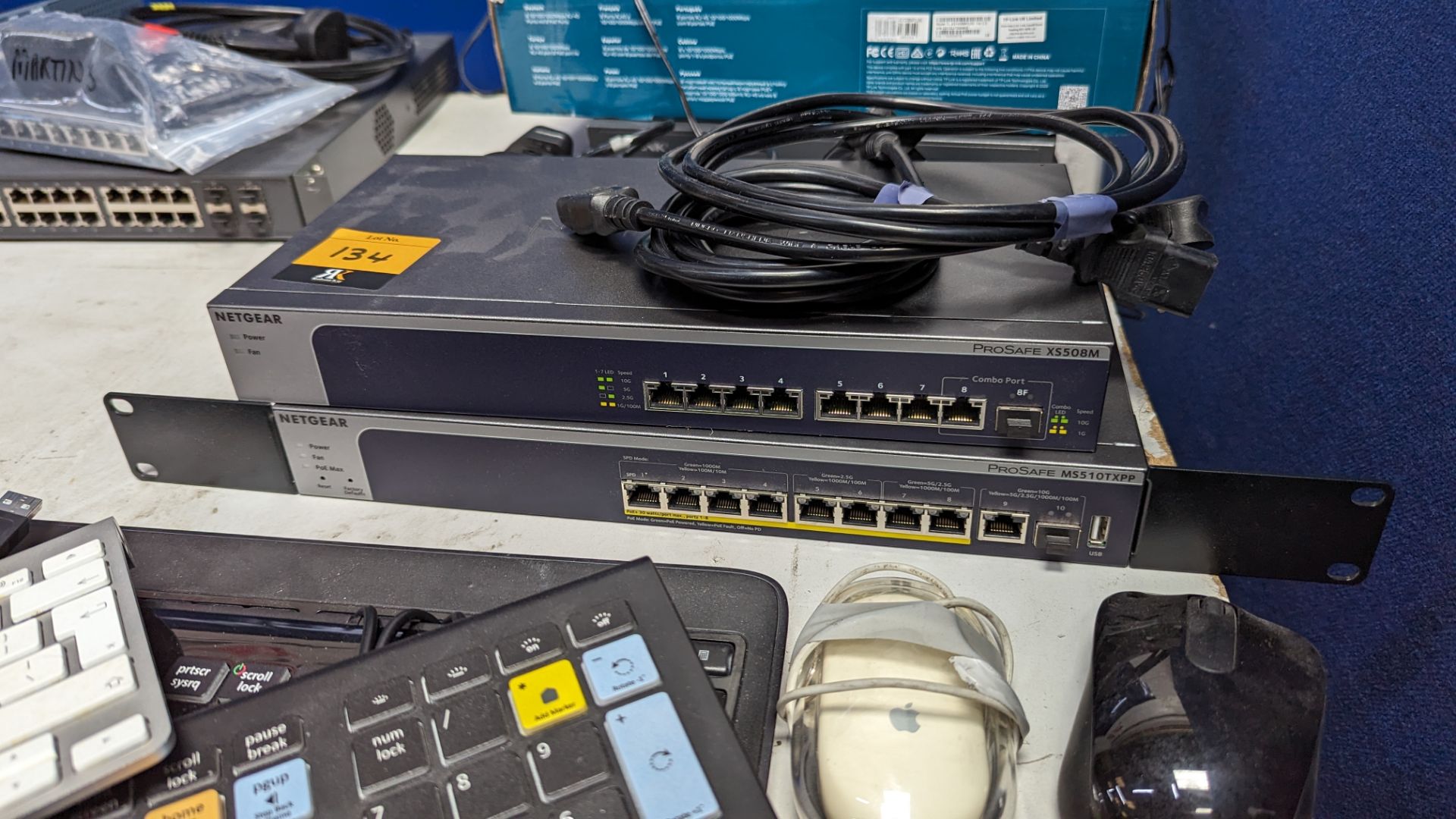 2 off Netgear 10Gb switches model Prosafe XS508M - Image 3 of 6