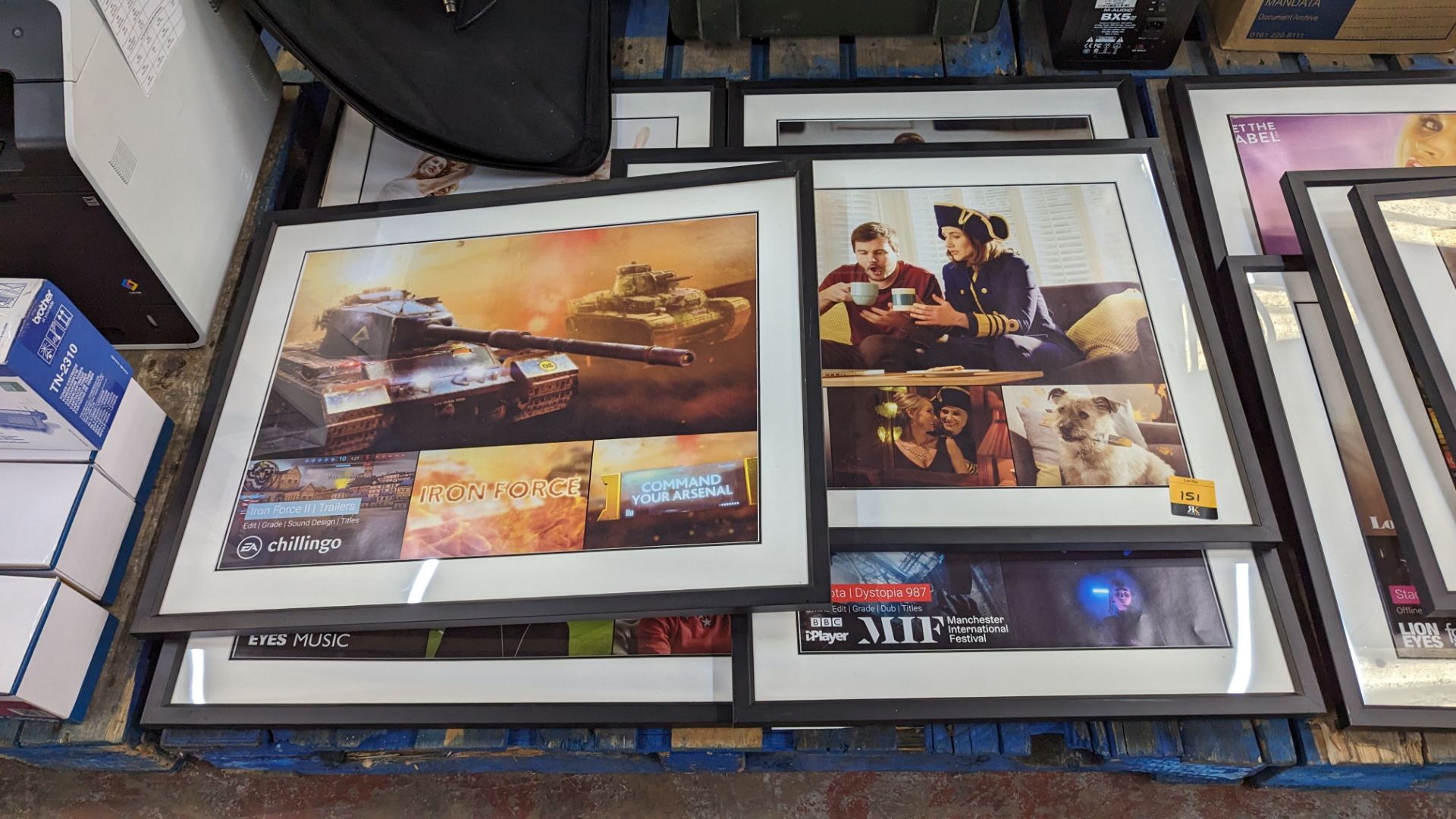 6 off framed pictures - the contents of a pallet - Image 3 of 9