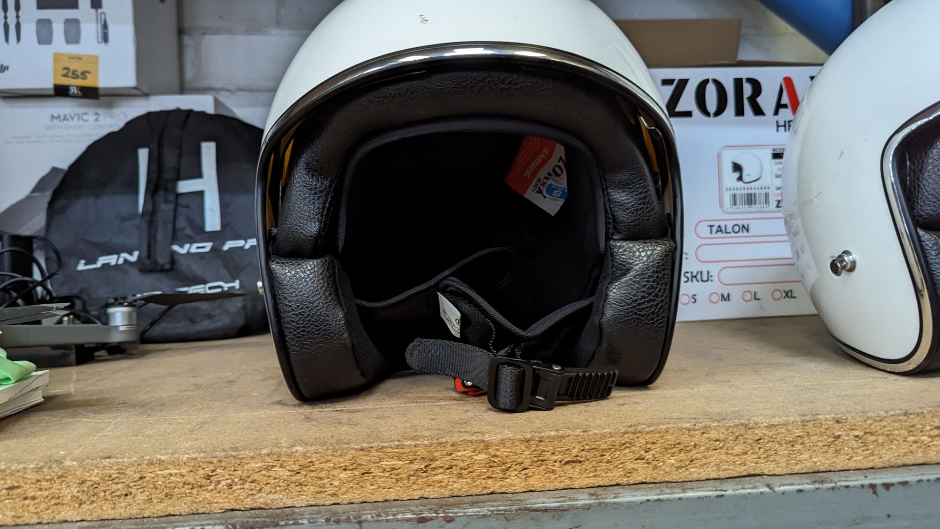 2 off Zorax Talon helmets, individually boxed, sizes small & medium - Image 6 of 12