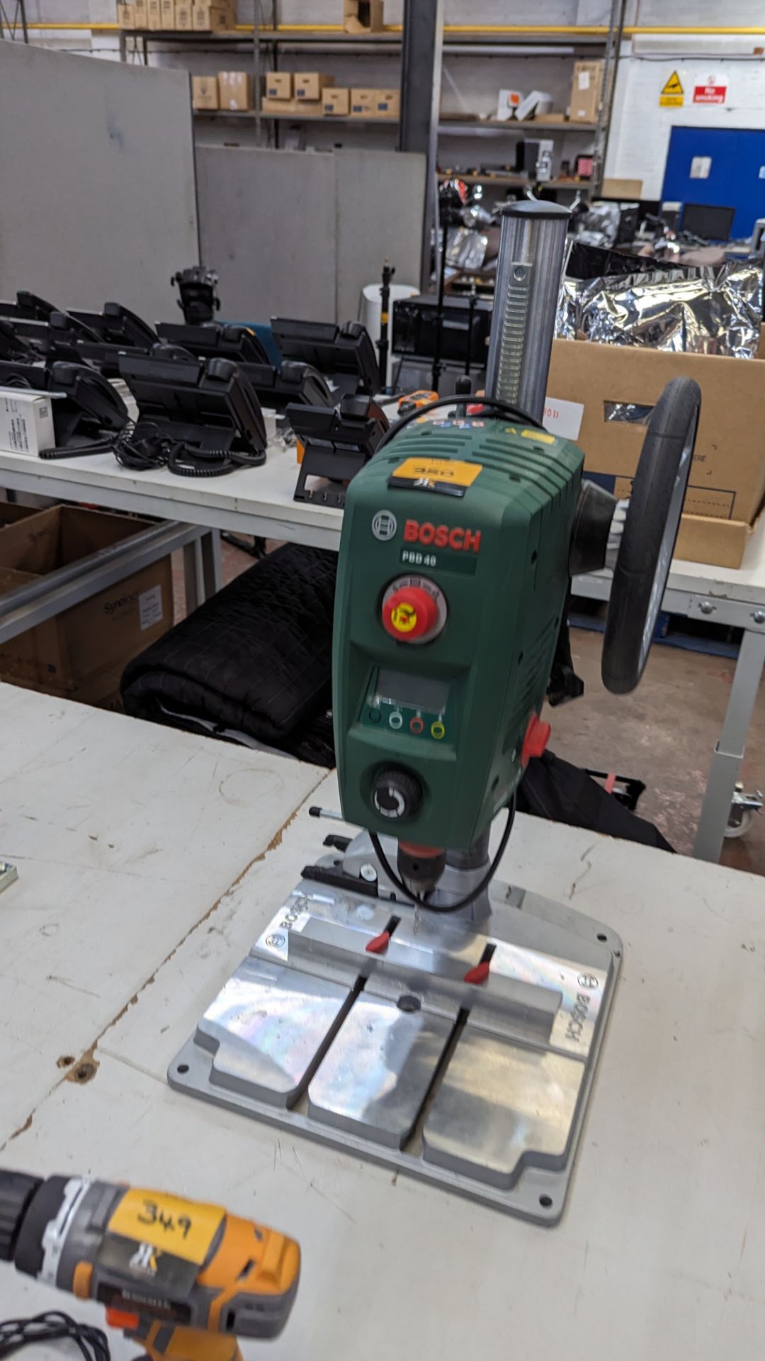 Bosch PBD40 bench drill system with laser technology - Image 9 of 10