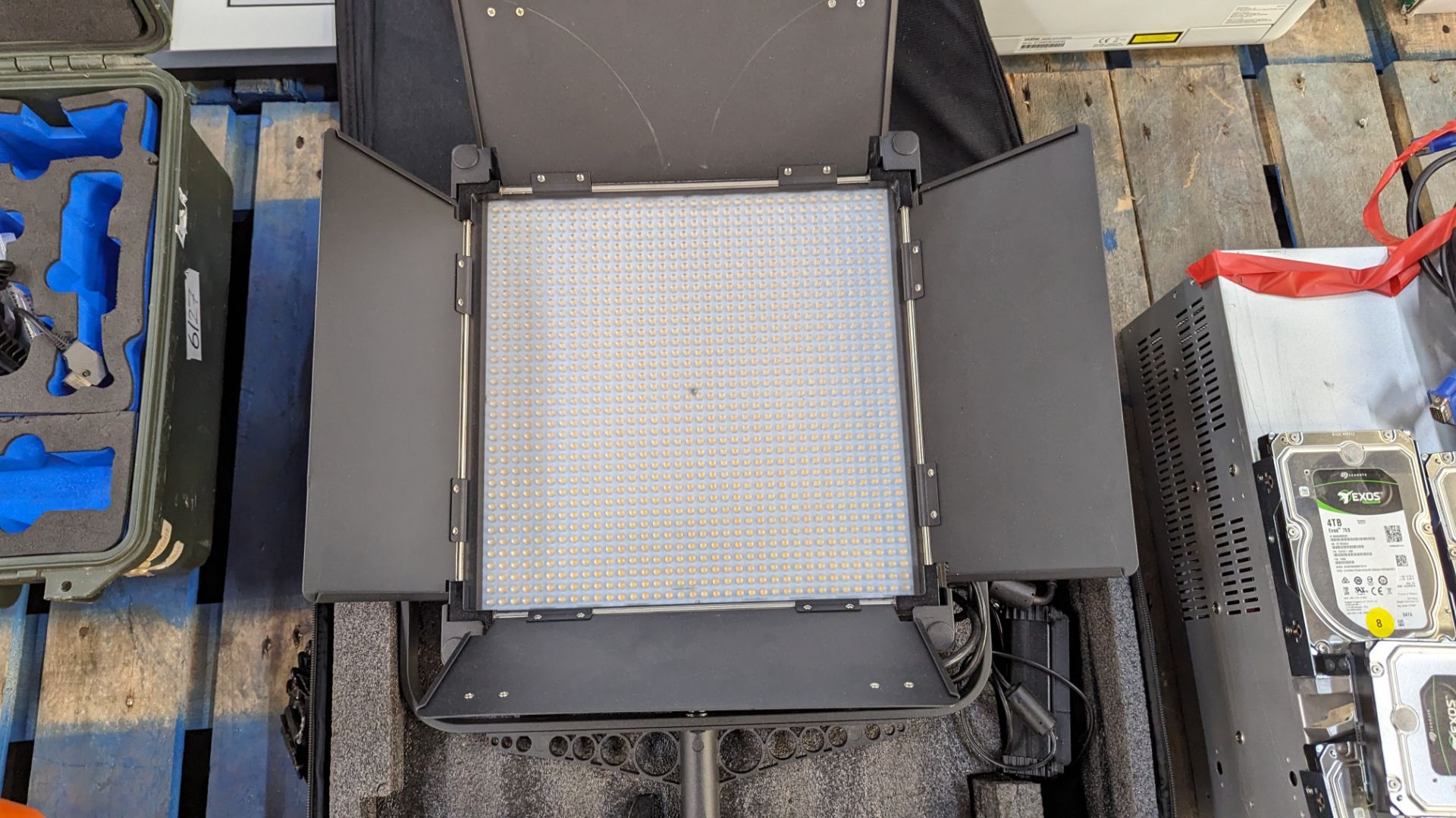 Lishuai light panel with DMX control, including carry case - Image 6 of 14