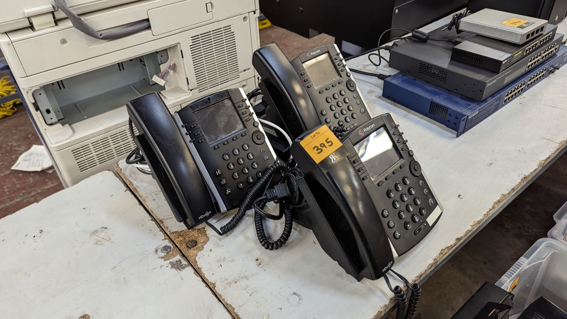 3 off Polycom VOIP telephone handsets - Image 5 of 5