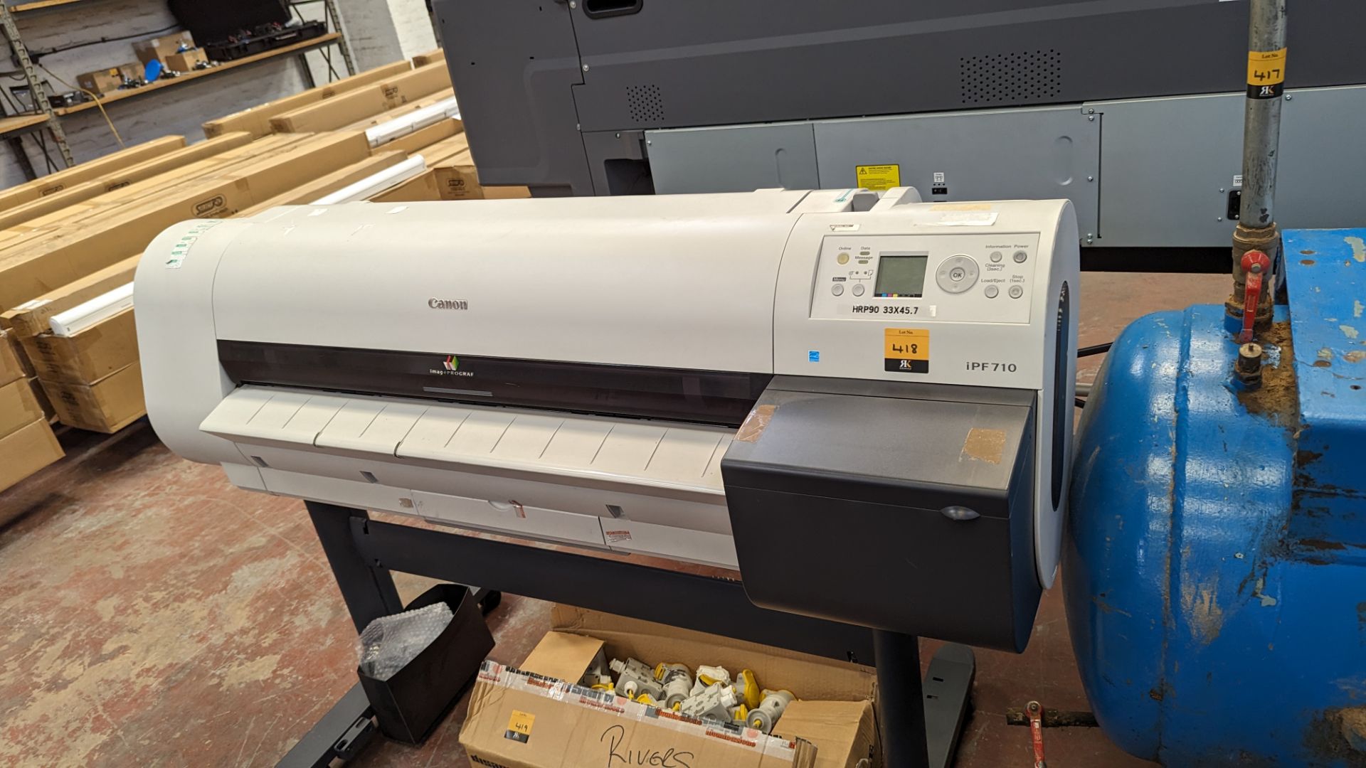 Canon IPF710 wide format printer - Image 2 of 13