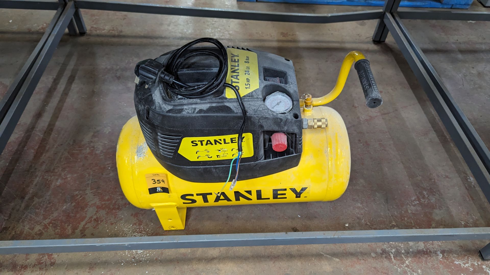 Stanley 1.5hp compressor - Image 3 of 7