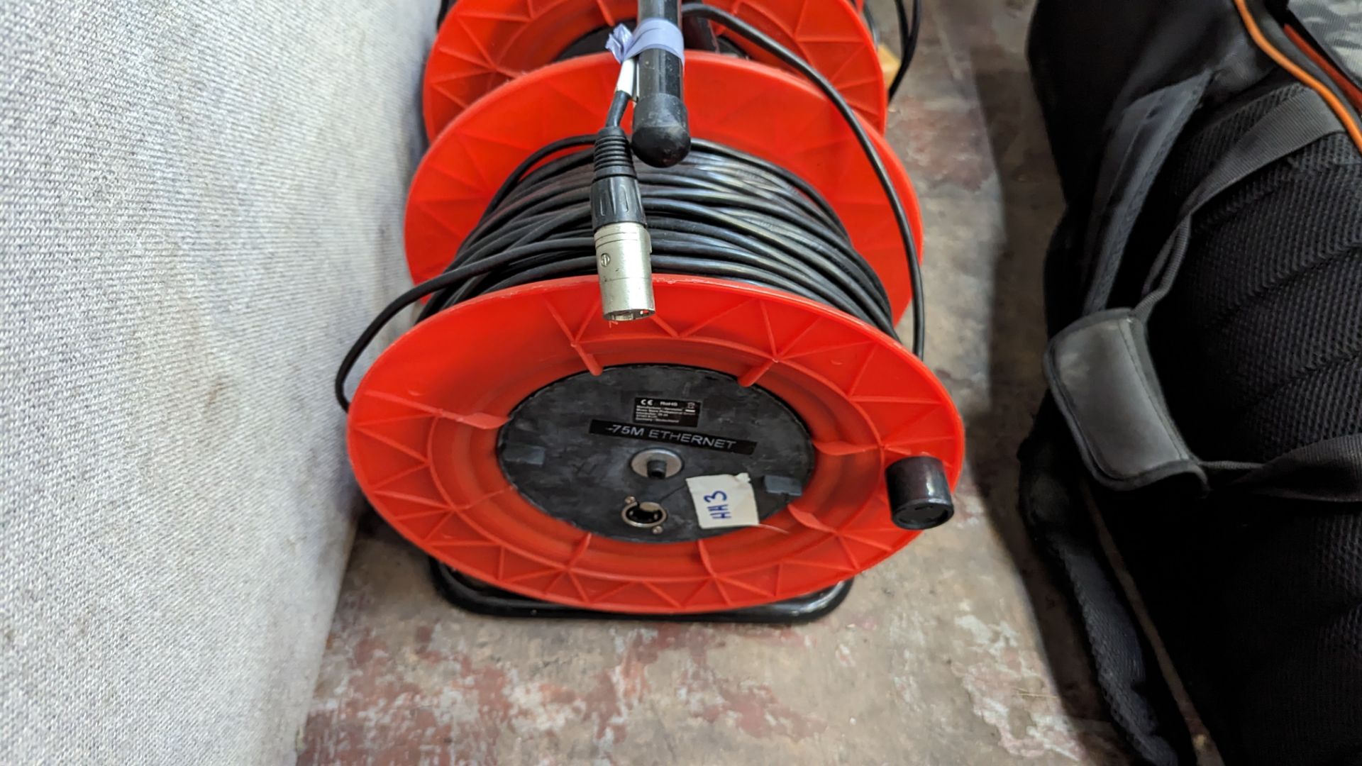 3 off 75m Ethercon reels - Image 5 of 6